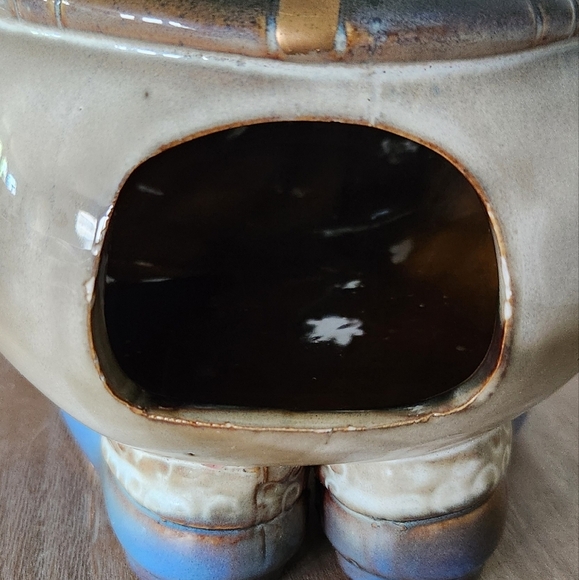 ⛄ Kirkland’s Bohemian Ceramic Snowman Votive Candle Holder, Christmas Decor - Picture 9 of 12